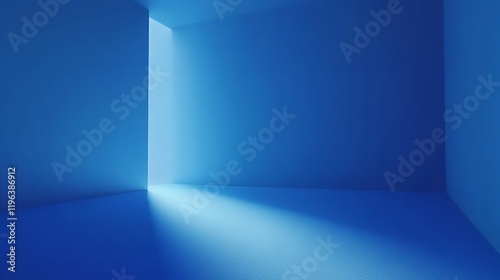 Wallpaper Mural Abstract blue color gradient studio background Torontodigital.ca