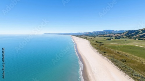 Wallpaper Mural Serene Coastal Panorama Torontodigital.ca