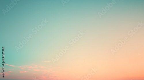 orange sky background