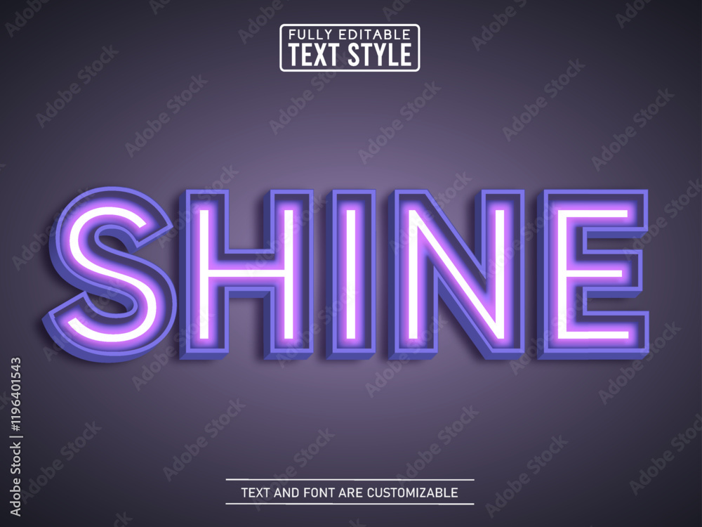 Obraz premium text_effect_landscape