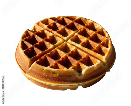 Belgian Waffle Isolated PNG for Graphic Design Belgian Waffle Isolated PNG for Graphic Design