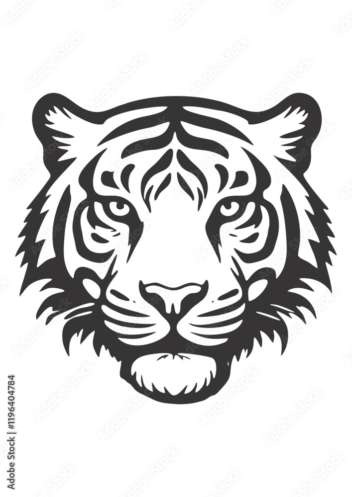 Tiger Icon Design For Logo Tiger Icon Design For Logo