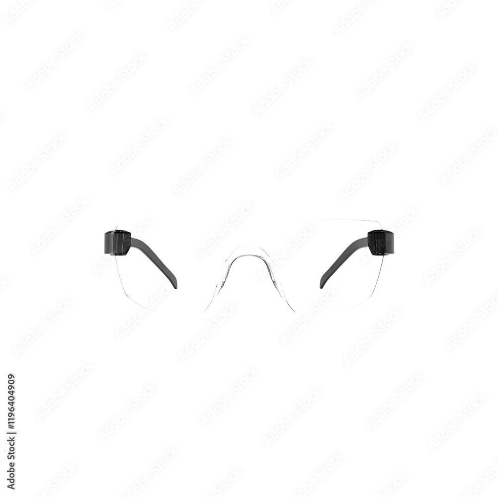 Futuristic sunglasses on a white background, showcasing sleek design, modern aesthetics, and innovative materials for high-tech fashion accessories.
Futuristic sunglasses on a white background, showcasing sleek design, modern aesthetics, and innovative materials for high-tech fashion accessories.