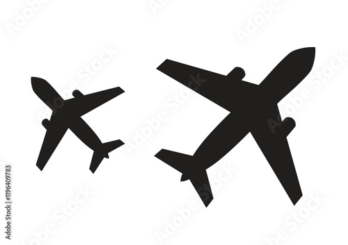 airplane vactor vintage airplane logo design illustration of a airplane