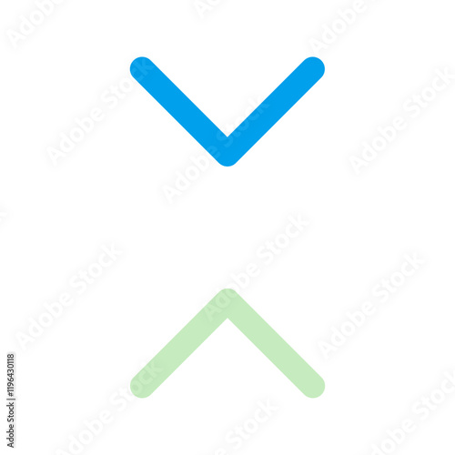 show less duo tone icon