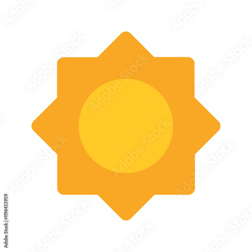 brightness flat icon