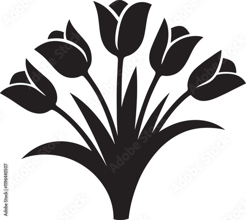Tulip flower bouquet 3