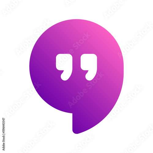 google hangouts gradient icon
