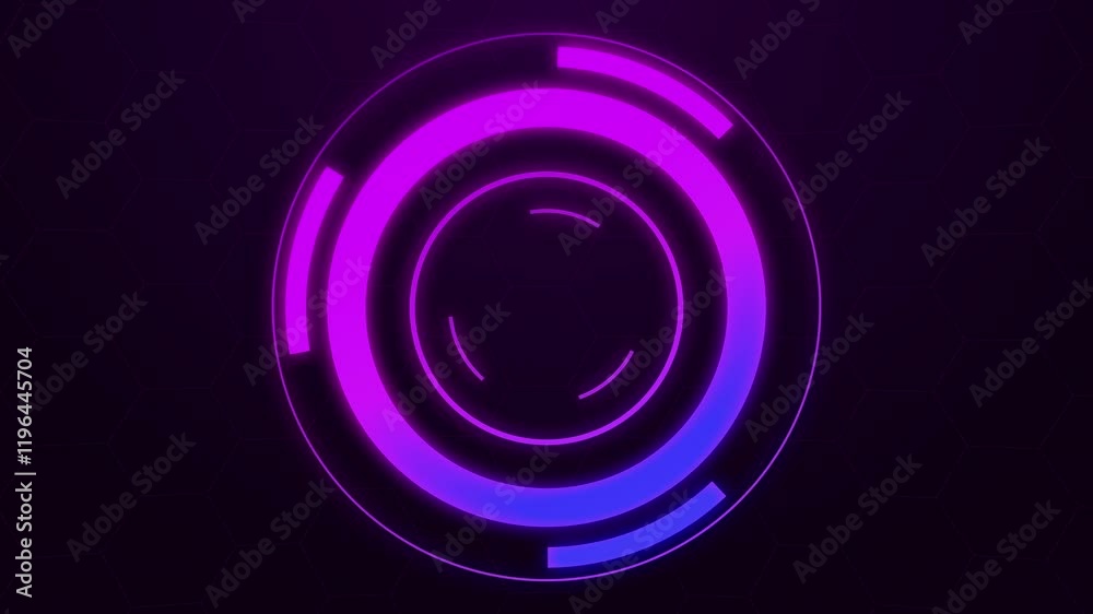 pink techno glowing background