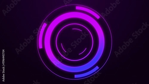pink techno glowing background