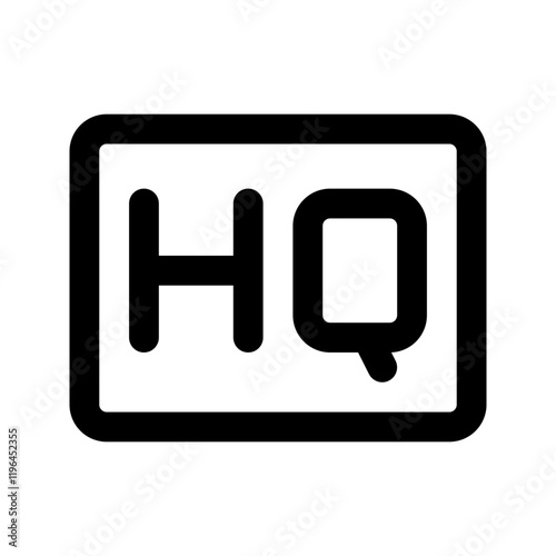 high quality line icon