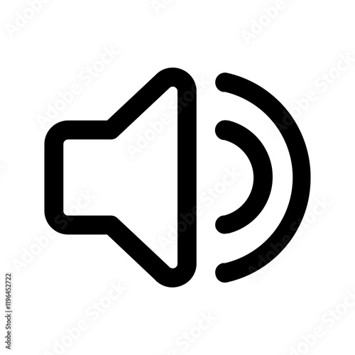 volume line icon