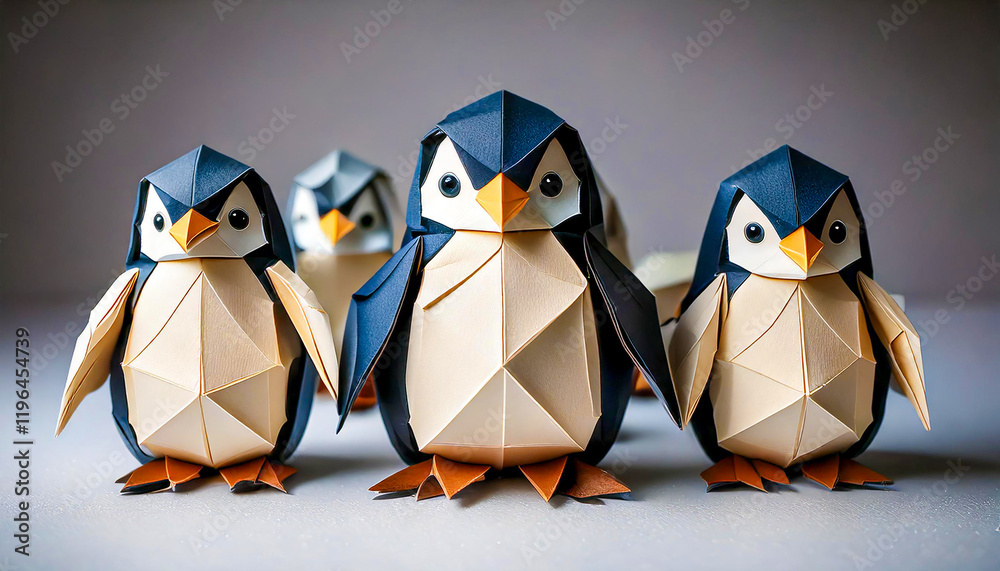 super cute Origami animals – penguin