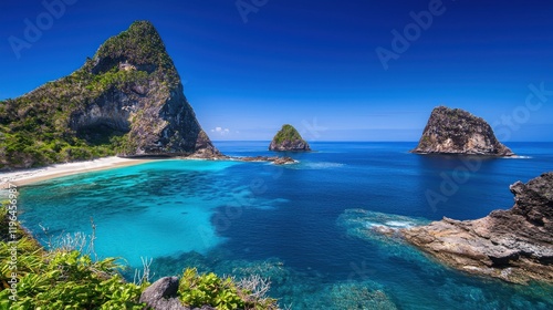 Secluded Tropical Island Cove