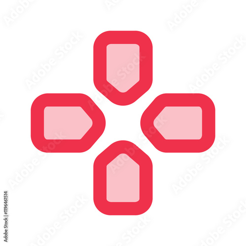 gamepad outline fill icon