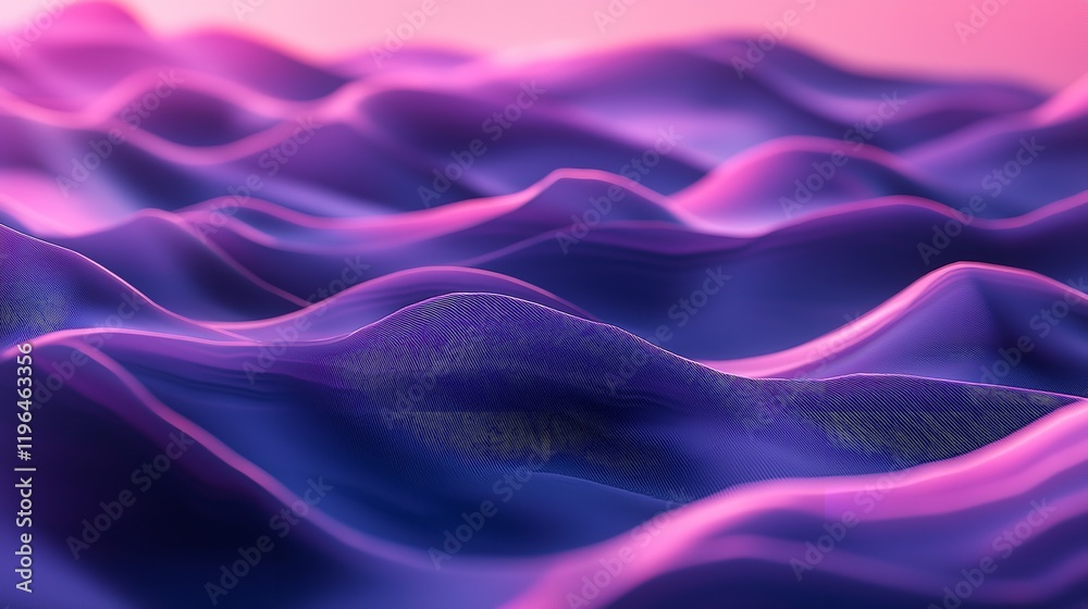 Obraz premium A collection of purple clouds fill the sky