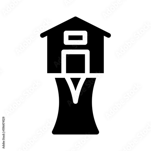 treehouse glyph icon