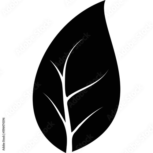 Simple vector icon basil
