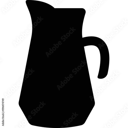 Simple vector icon jug
