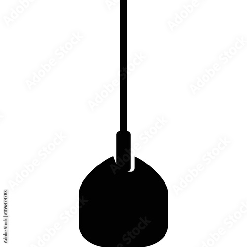 Simple vector icon pizza shovel
