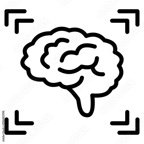 Brain Scan Icon