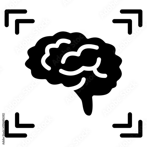 Brain Scan Icon