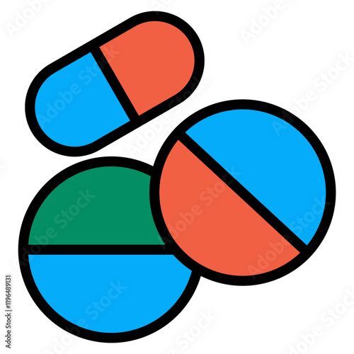 Placebo Pill Icon