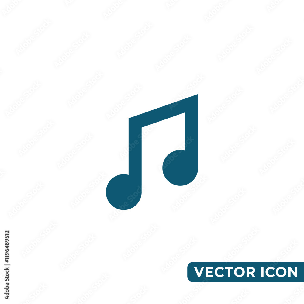 Simple Note Music Design Template Simple Note Music Design Template