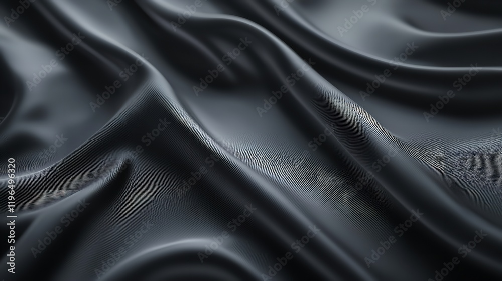 Fototapeta premium Artistic black background with abstract shapes,