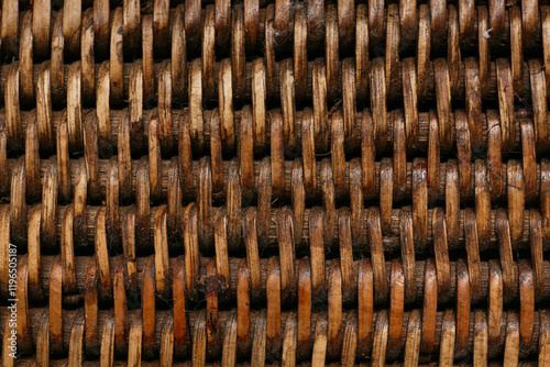 Wicker texture as backgroun...