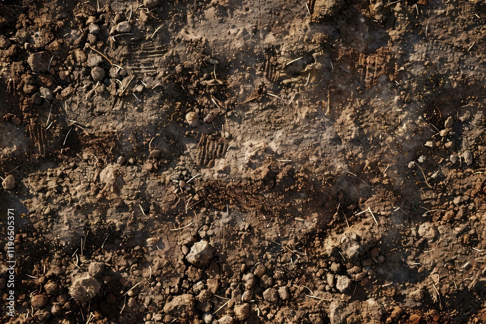 Image of Brown soil dirt surface. Texture for background usage Image of Brown soil dirt surface. Texture for background usage