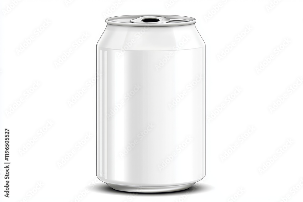 Blank white aluminum soda can mockup isolated on white background. (2) Blank white aluminum soda can mockup isolated on white background. (2)