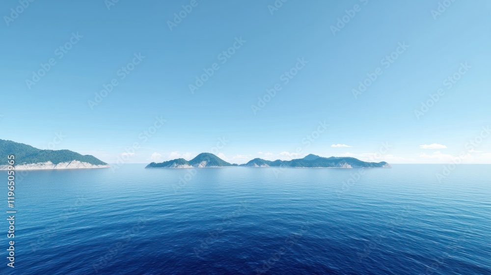 Tranquil Ocean Panorama Tranquil Ocean Panorama