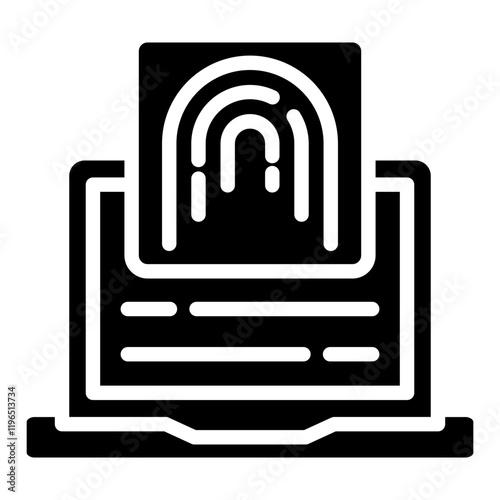 Digital Forensics Icon