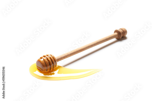 Natural golden honey drizzl...