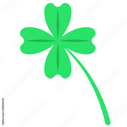 Illustration Green Leaf Clover