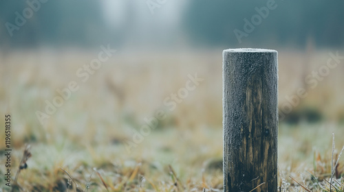 Frozen Morning: A solitary ...