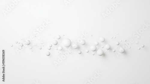 Abstract White Spheres: A m...