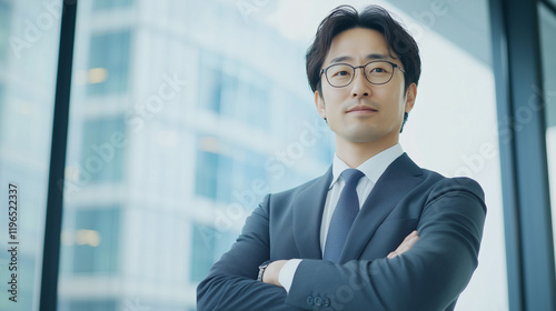 Confident Businessman: A po...