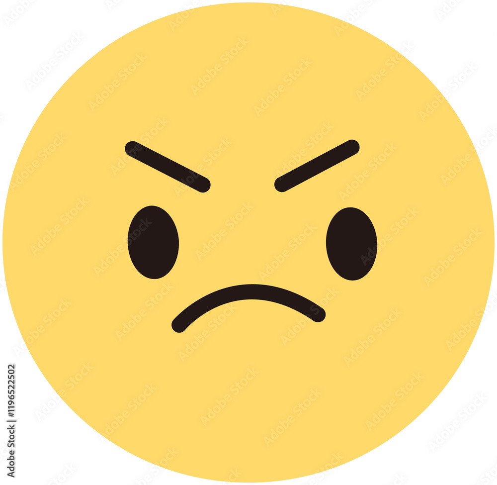 Angry Emoji Icon