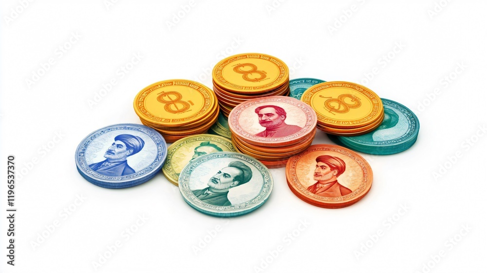 Iranian Rial Coins: A Colorful Depiction of Currency and History Iranian Rial Coins: A Colorful Depiction of Currency and History