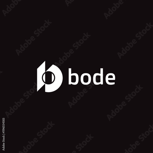 Tableau sur toile Bode logo design