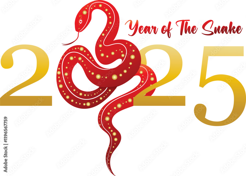 Fototapeta premium year of the snake