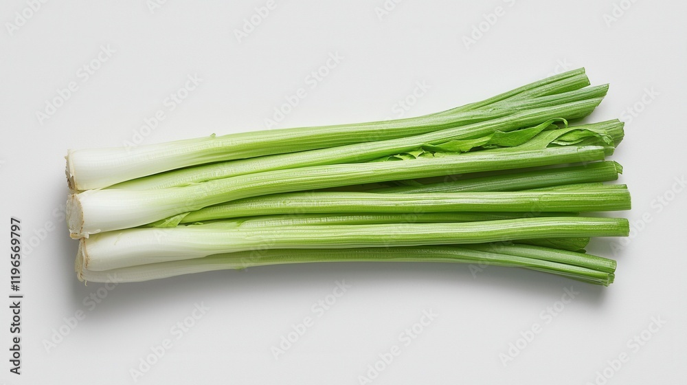 Fresh green onions clean kitchen food bright vegetable composition minimalist design Fresh green onions clean kitchen food bright vegetable composition minimalist design