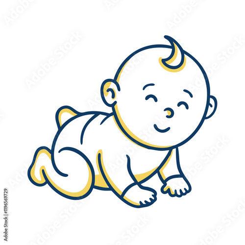 Smiling baby boy in formal outfit sitting on floor, joy and innocence