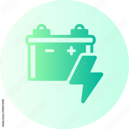 battery gradient icon