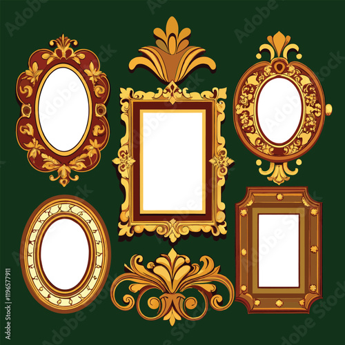 Templates featuring intricate mandalas with golden highlights.