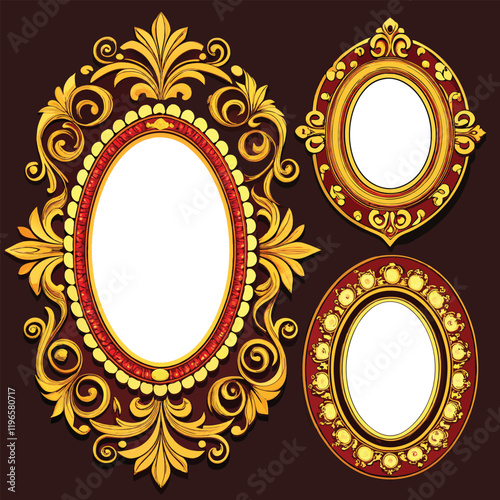 Contemporary frames with subtle nods to Thai cultural elements.