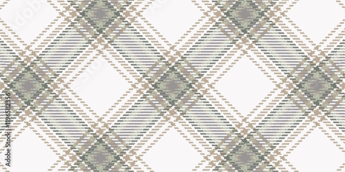 Vector checkered pattern or plaid pattern. Tartan, textured seamless twill for flannel shirts, duvet covers, other autumn winter textile mills. Vector Format