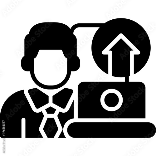 Remote Worker Icon